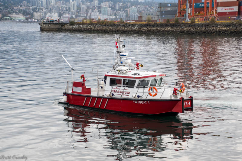 Vancouver BC Fireboat 1